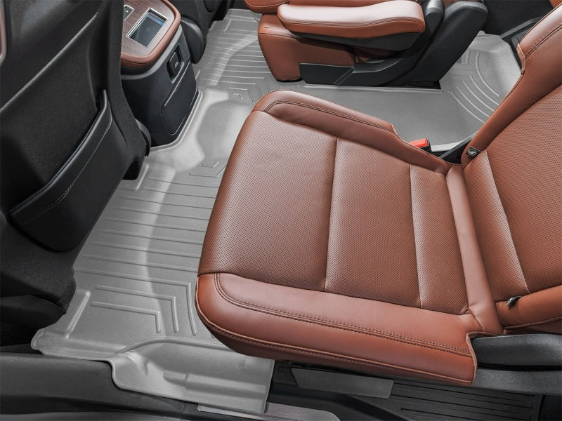 WeatherTech 25-26 Lincoln Navigator Rear FloorLiner DigitalFit - Tan for 2nd & 3rd Row