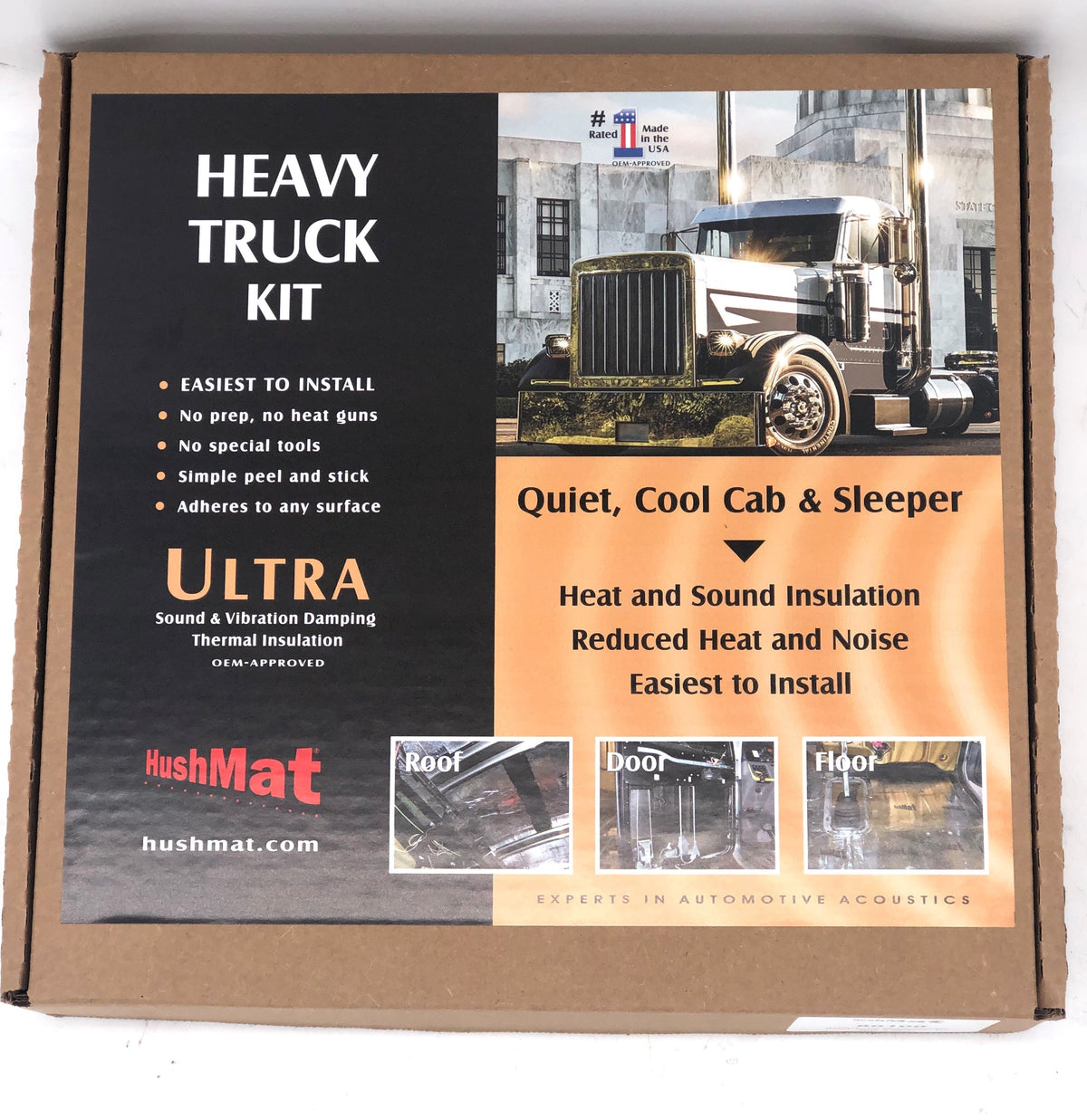 Universal Truck Insulation Kit  Floor only.  Total 25 sqft.