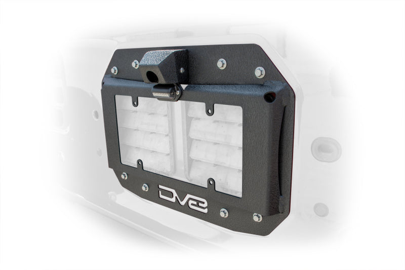 DV8 Offroad TSJL-02 Spare Tire Delete Kit with Camera Housing for 2018-2024 Jeep Wrangler JL