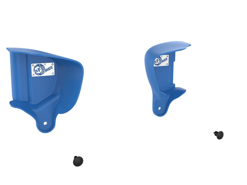 aFe POWER Dynamic Air Scoop D.A.S. Blue for 2015-2018 BMW M3 and 2015-2020 M4, S55 – Part Number 54-13032SL
