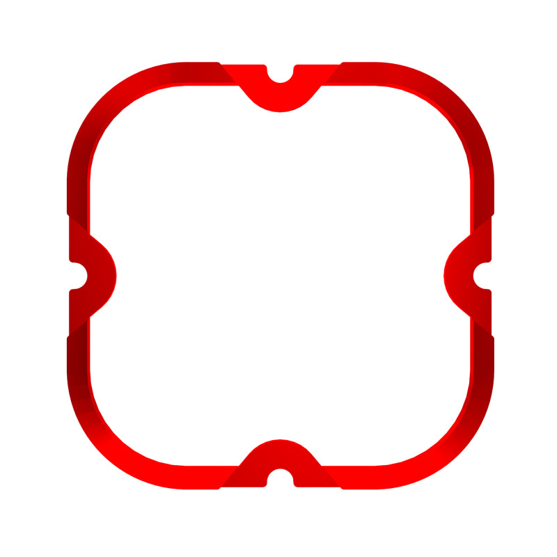 KC HiLiTES FLEX ERA 4 Series Red Bezel Ring – Part Number KCL30571