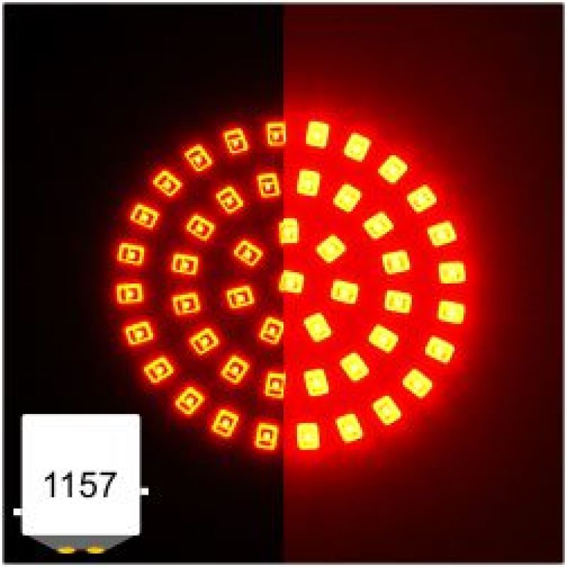 Letric Lighting Premium Bullet-Style 1157 Red LED Insert – Part LLC-P7R