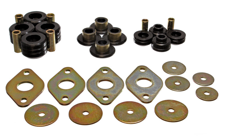 Energy Suspension - eng8.4103G - Black Hyper-Flex Polyurethane Cab Mount Bushing