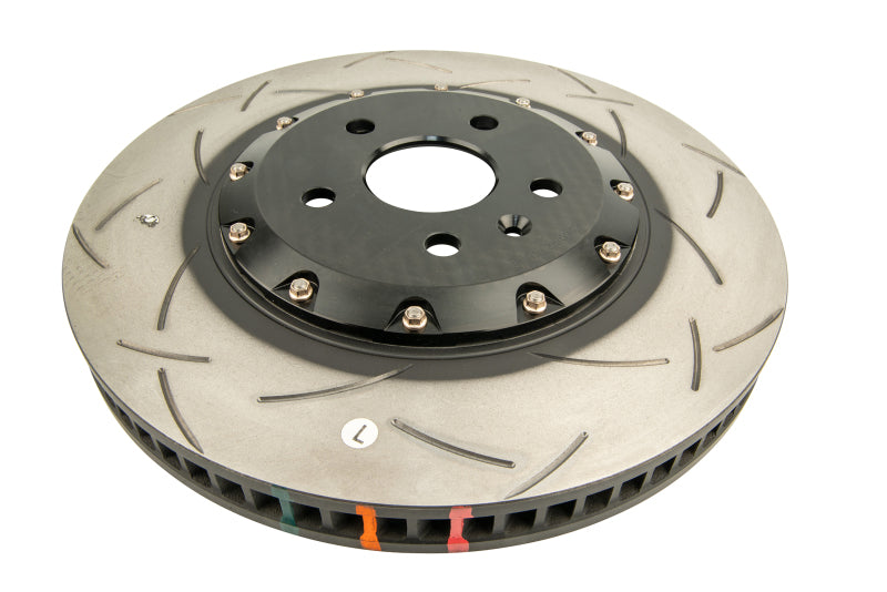 DBA 52608BLKLS T3 5000 Series Slotted Left Front Brake Rotor for Cadillac CTS-V and Chevrolet Camaro ZL1