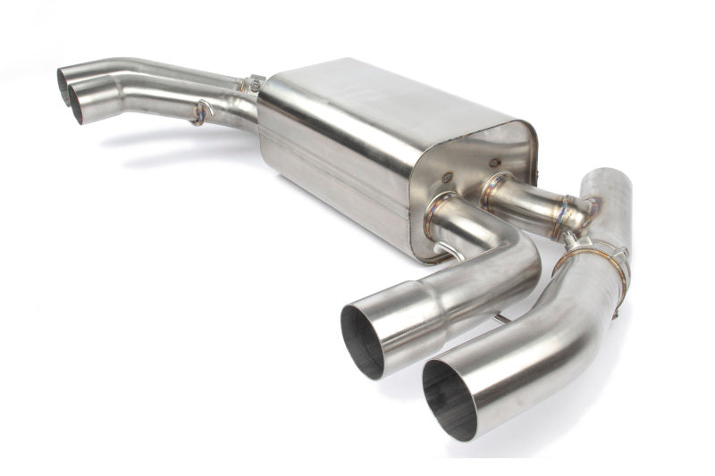 Dinan DNND660-0086-BLK Free Flow Axleback Exhaust System with Black Tips for BMW X3 and X4 (2020-2022)