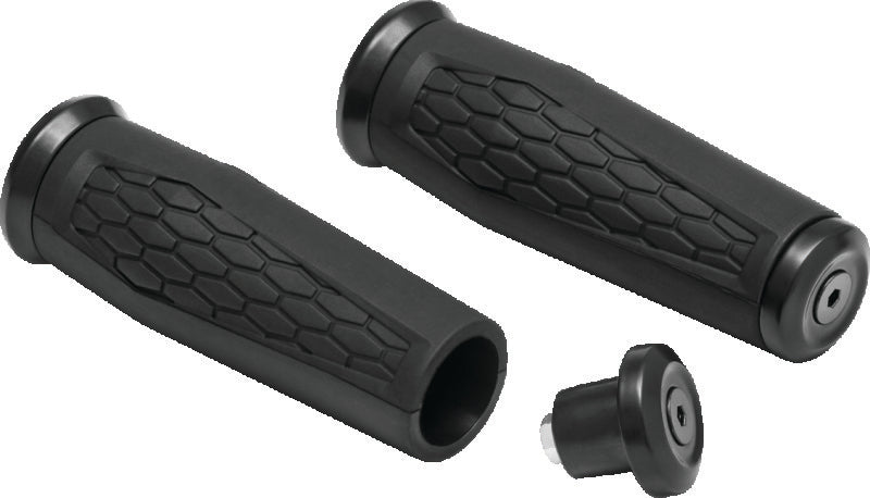 Kuryakyn Hex Grips 7/8-Inch Universal Black – Part Number 5929