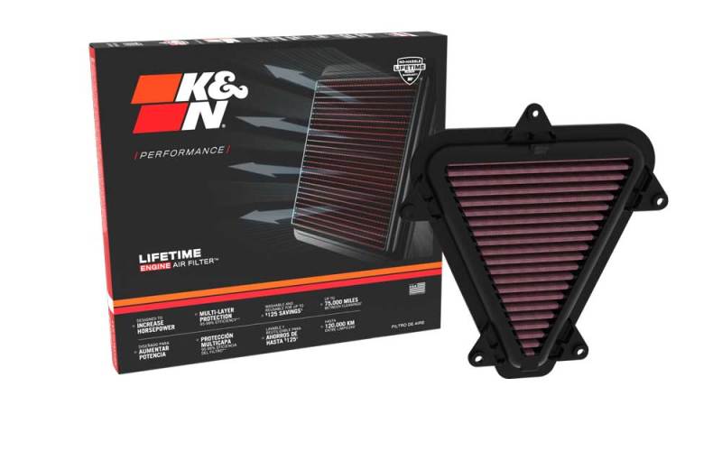 K&N Engineering HA-7523 High-Flow Replacement Air Filter for Honda CB750 Hornet and XL750 Transalp