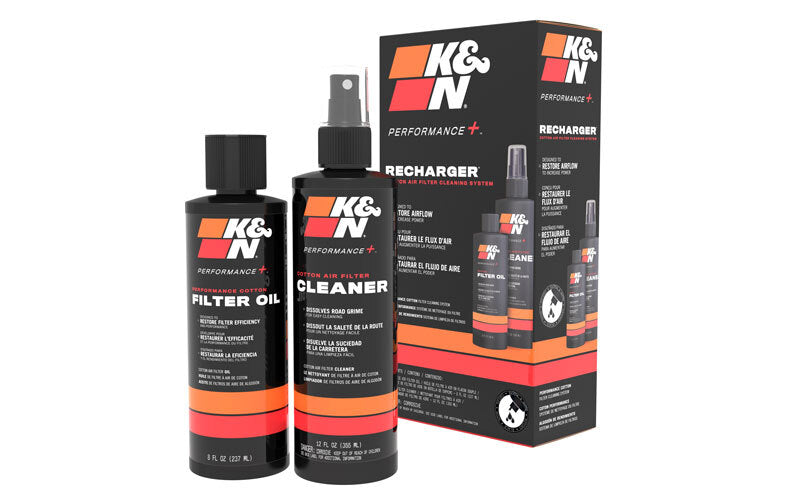 K&N Engineering Recharger Kit 99-5050BK Air Filter Cleaner and Oil