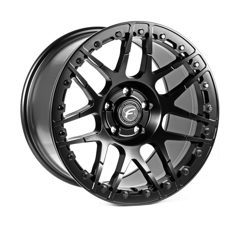 Forgestar F282 17X10 F14 Beadlock 5X115 ET06 BS5.75 Satin Black 78.1
