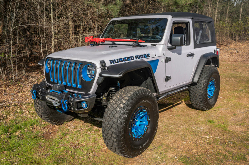 Rugged Ridge Max Terrain Fender Flare Set F & R 18-20 Jeep Wrangler JL