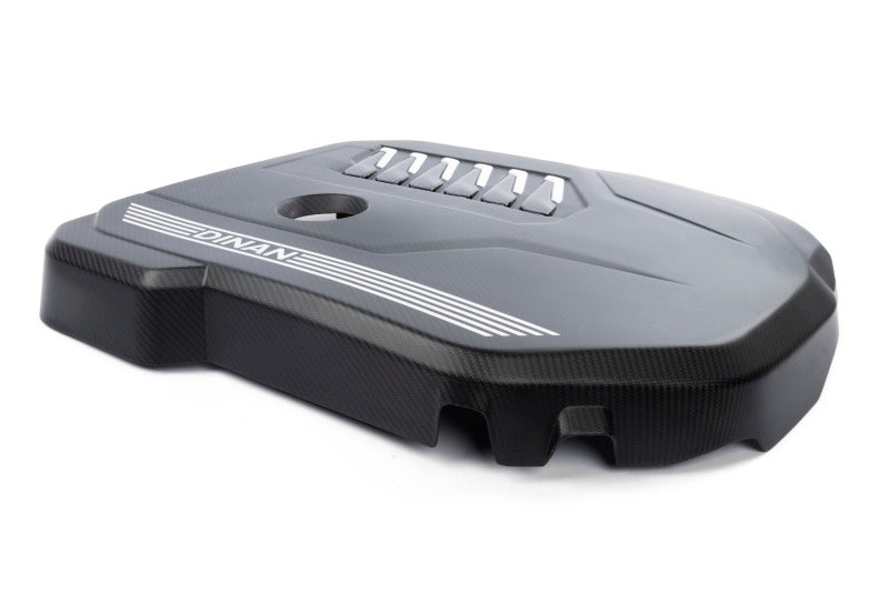 Dinan B58D Matte Carbon Fiber Engine Cover with Gloss Accents for BMW G Series Models