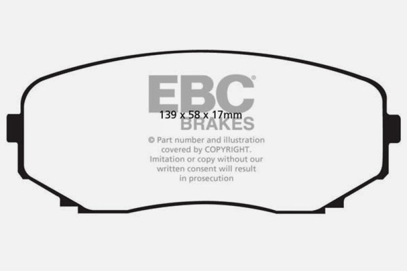 EBC Ultimax2 Brake Pad Sets