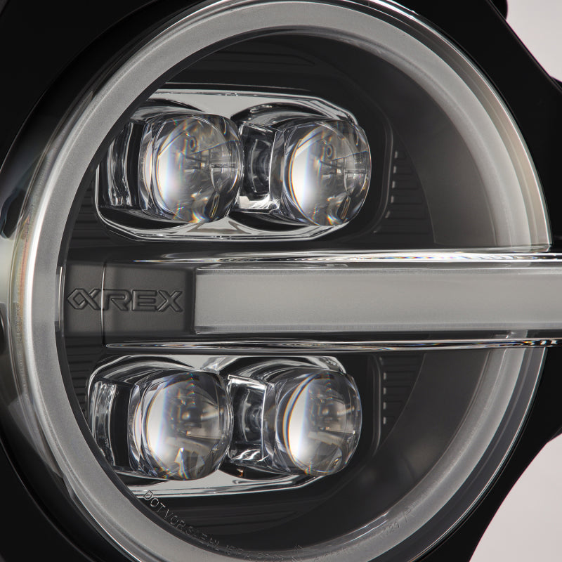 AlphaRex NOVA LED Projector Headlights for 2021–2023 Ford Bronco, Black – ARX880260