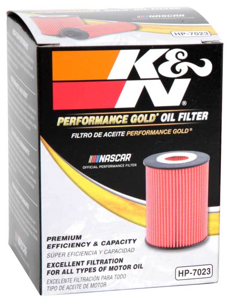 K&N Engineering HP-7023 Performance Cartridge Oil Filter for Select Toyota and Lexus Vehicles