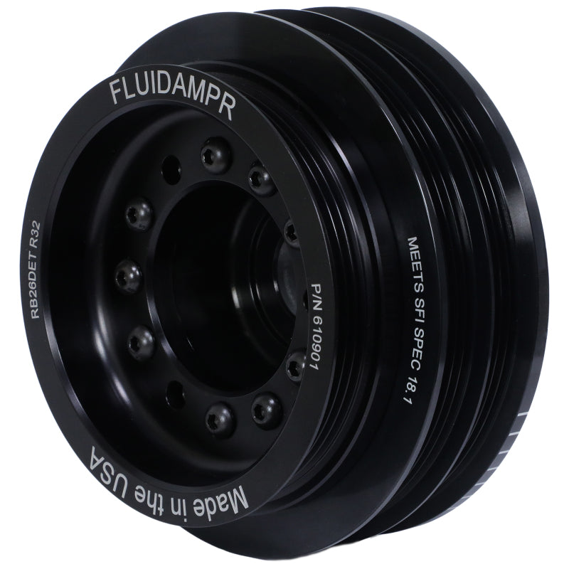 Fluidampr FDR610901 Nissan RB26DET Phase-1 BNR32 GT-R Steel Internally Balanced Damper