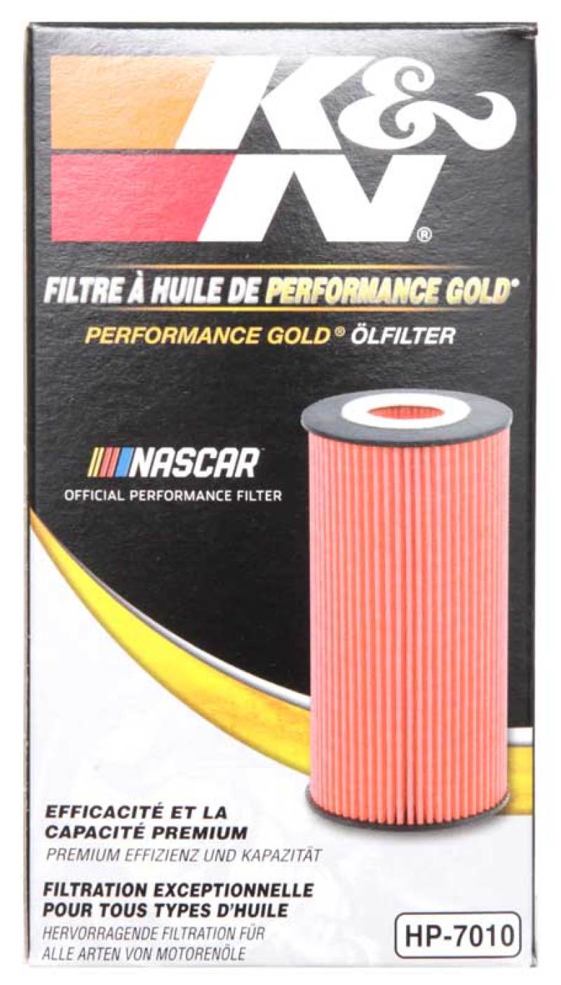 K&N Engineering HP-7010 Cartridge Oil Filter for Select Volkswagen and Audi Applications