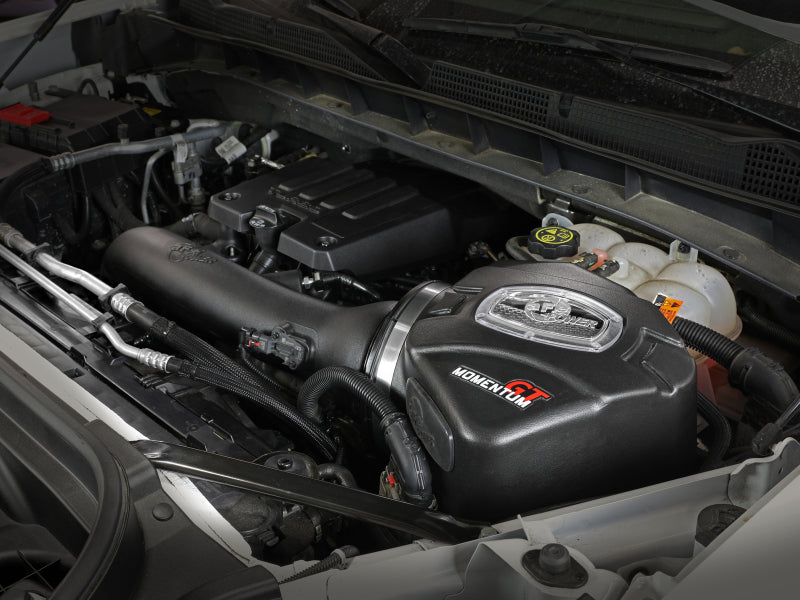 aFe Momentum GT Pro DRY S Cold Air Intake System 50-70042D for 2019-2020 Chevrolet Silverado 1500 and GMC Sierra 1500 2.7L Turbo
