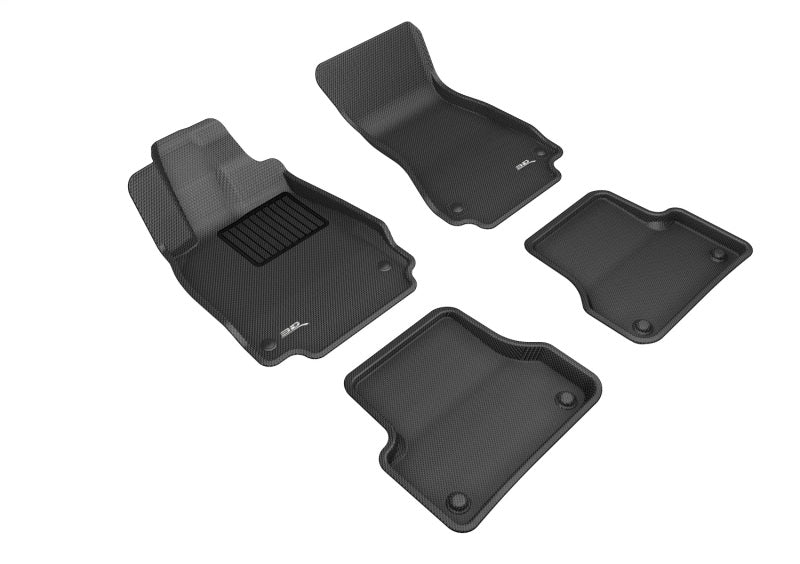 3D MAXpider KAGU Series Custom-Fit Black Floor Mats, Part Number aceL1AD02301509