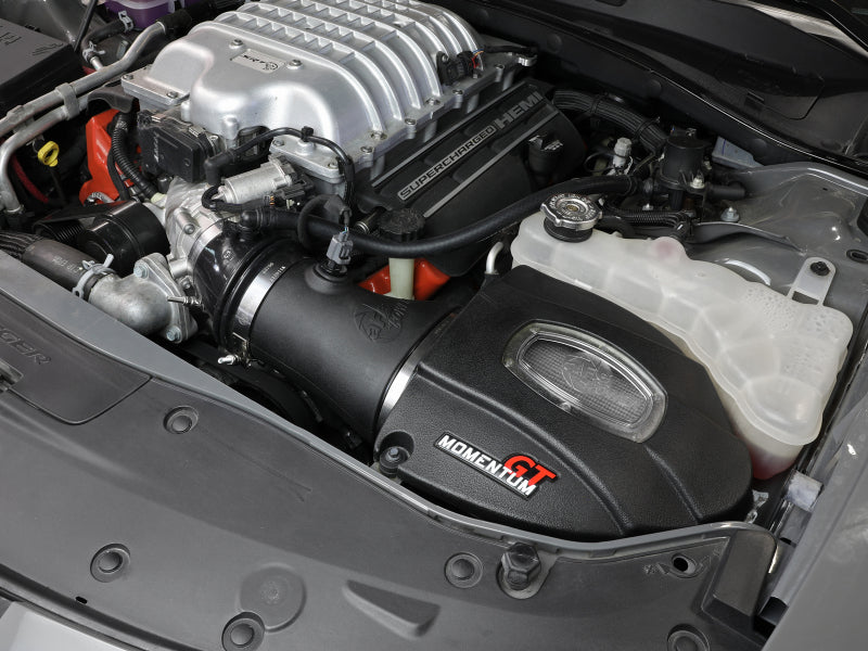 aFe Momentum GT Pro DRY S Cold Air Intake System 50-72205D for 2017-2023 Dodge Challenger and Charger SRT Hellcat 6.2L V8