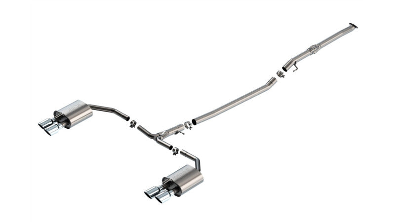 Borla 141014 S-Type Cat-Back Exhaust System for 2025-2026 Kia K5 GT 2.5L