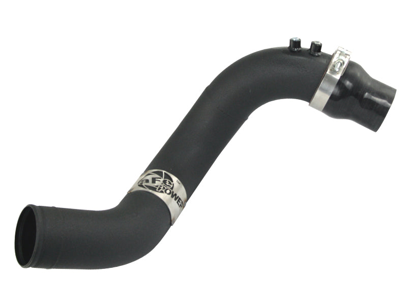 aFe BladeRunner 3-Inch Cold-Side Charge Pipe, Black Aluminum, Part Number 46-20048 for 2004.5-2005 GM 6.6L Duramax LLY