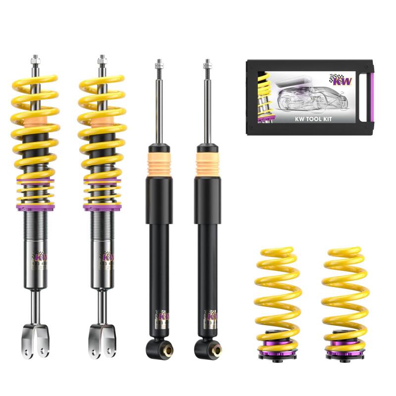 KW V1 INOX-LINE Coilover Kit kws10210051 for 2007-2008 Audi RS4 Sedan Quattro