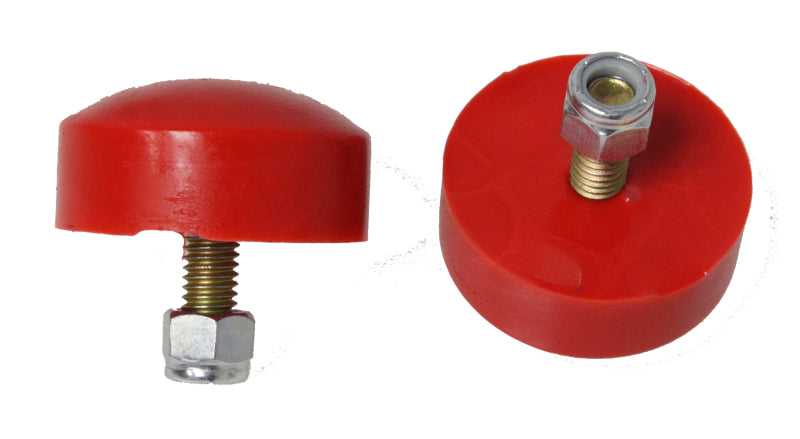 Energy Suspension eng9.9116R - 1 in. Tall Red Button Head Bump Stop Set