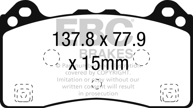 EBC Bluestuff Brake Pad Sets