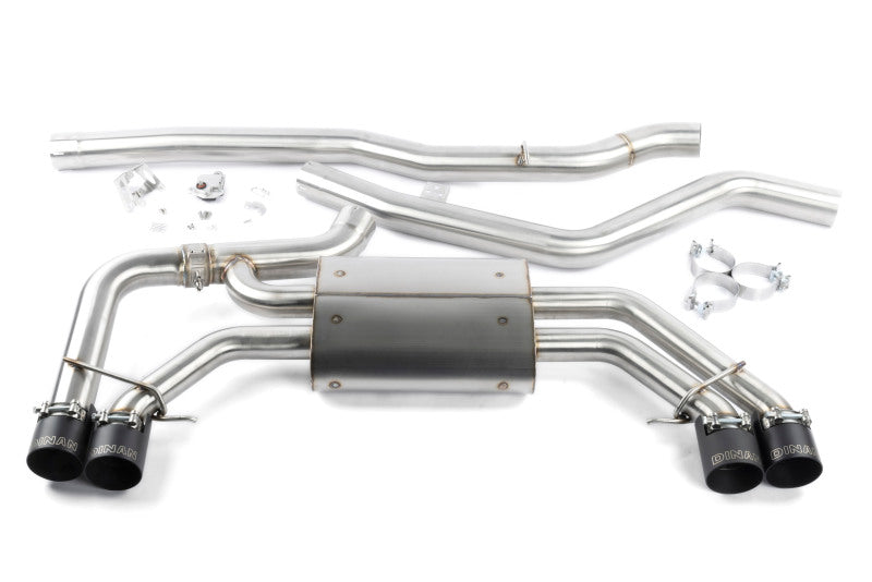 Dinan G01/G02 BMW X3 M40i/X4 M40i Valved Catback Exhaust System with Black Tips