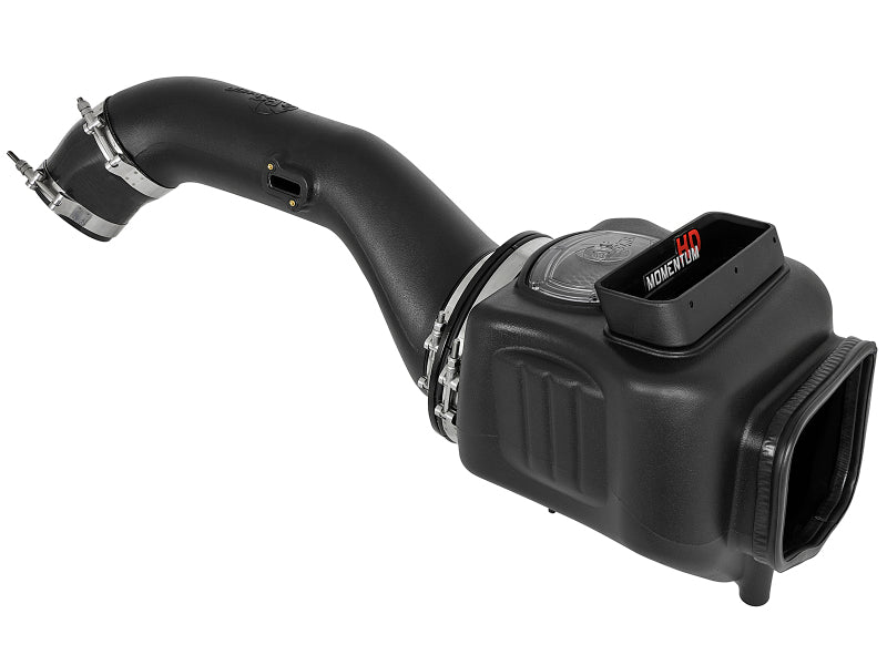 aFe Momentum HD Pro DRY S Cold Air Intake System for 2017–2019 GM Diesel Trucks with 6.6L V8 L5P, Part Number 51-74008