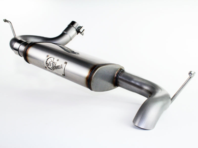 aFe MACH Force XP Hi-Tuck Axle-Back Exhaust System for 2007-2018 Jeep Wrangler JK V6 3.6L/3.8L - 49-46219