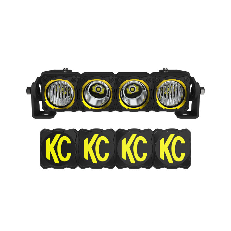 KC HiLiTES FLEX ERA LED 10-Inch Light Bar Master Kit, Part Number KCL291