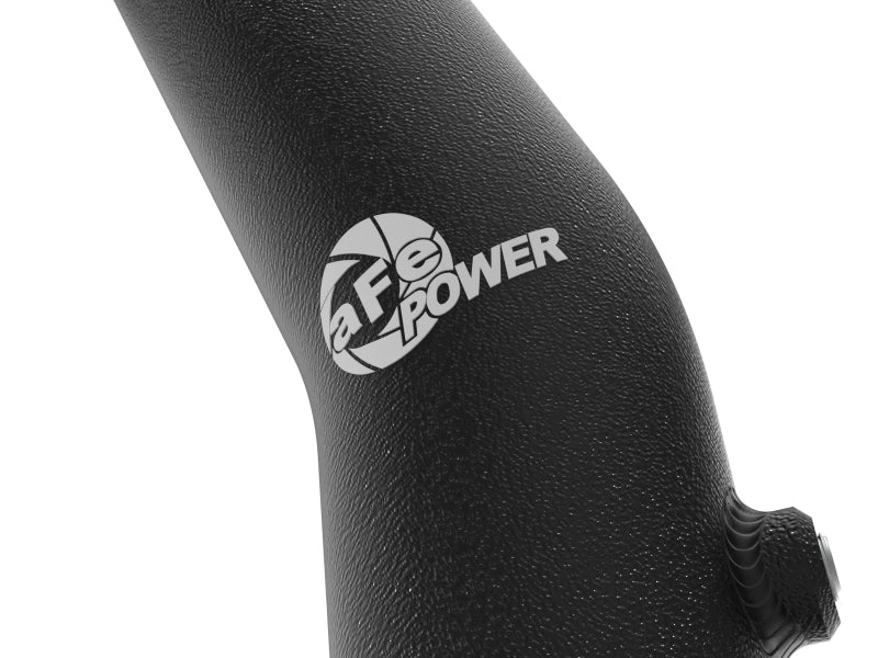 aFe POWER BladeRunner 2-1/2-Inch Aluminum Hot Charge Pipe, Black, Part Number 46-20646-B, for 2019-2022 Hyundai Veloster N 2.0L Turbo