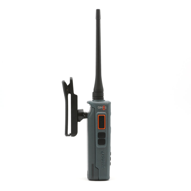 Rugged Radios GMRS Handheld Radio with NOAA Alerts - FM Radio