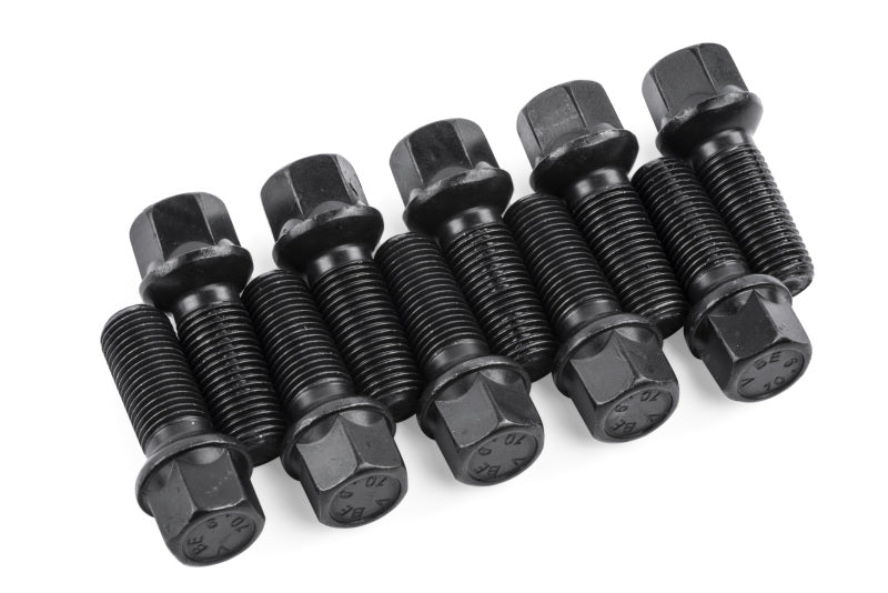 APR Lug Bolts for 20mm Wheel Spacers - 47mm Length, Black - Set of 10