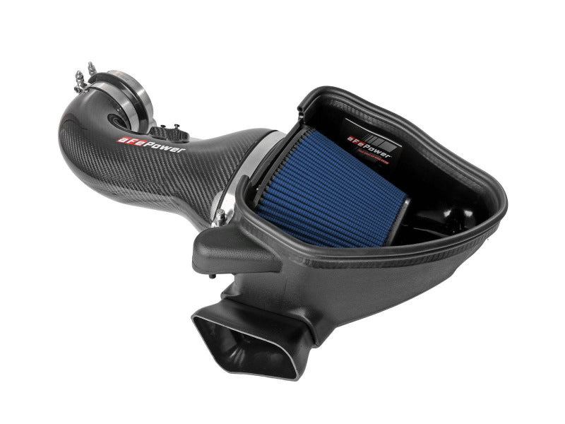 aFe Track Series Carbon Fiber Intake System with Pro 5R Filter for 2017-2024 Chevrolet Camaro ZL1 6.2L V8 | 57-10018R