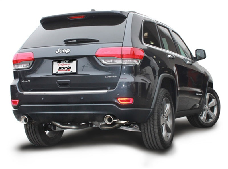 Borla 140406 Touring Cat-Back Exhaust System for 2011-2021 Jeep Grand Cherokee 5.7L V8