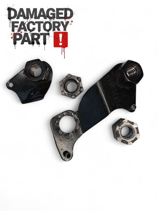Elektric Offroad 2024+ Can-Am Maverick R Rear Link Nut Plate Kit – Secure Mounting Solution for Radius Rod Nuts