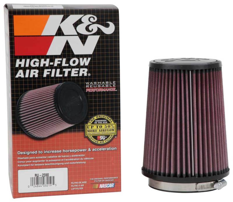 K&N Engineering RU-2590 Universal Rubber Air Filter