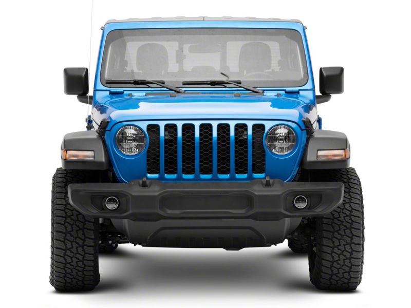 Raxiom Axial Series LED Fog Lights with Halo for 2007-2023 Jeep Wrangler and 2020-2023 Gladiator