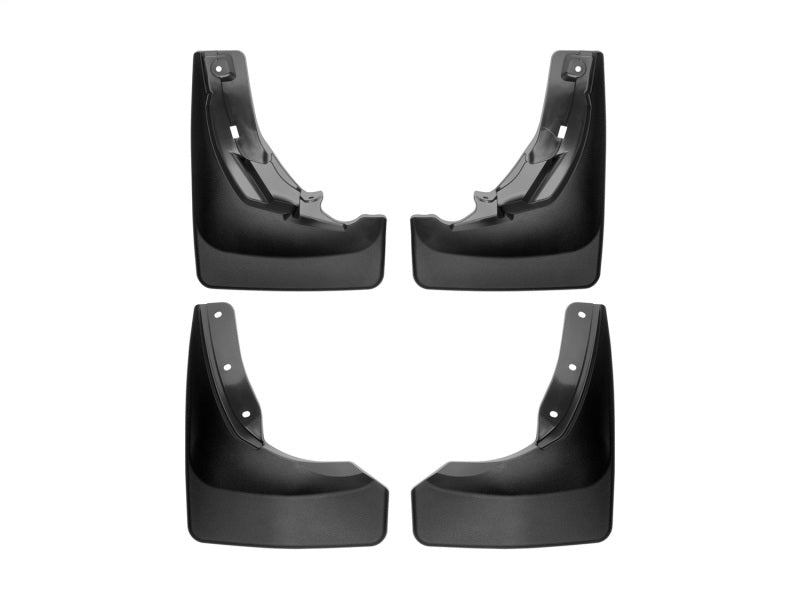 WeatherTech DigitalFit No-Drill MudFlap Kit for 2020-2021 Ford Explorer, Black