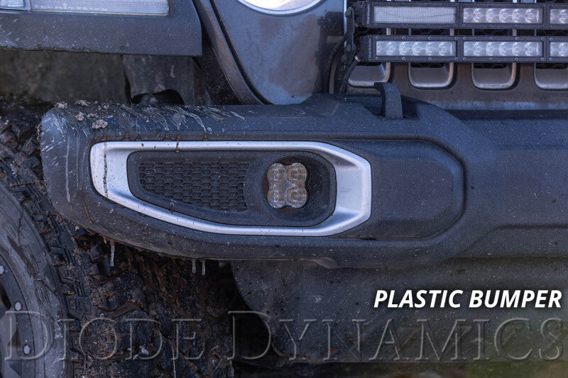 Diode Dynamics SS3 Sport Type MR Fog Light Bracket Kit ABL White SAE Fog – dioDD7052