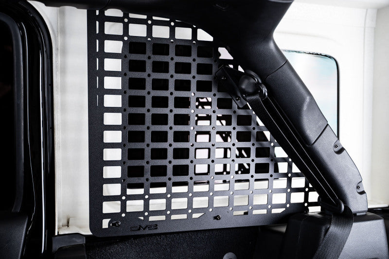 DV8 Offroad DVE-MPJL-01 Rear Window Molle Panels for 2018-2025 Jeep Wrangler JL