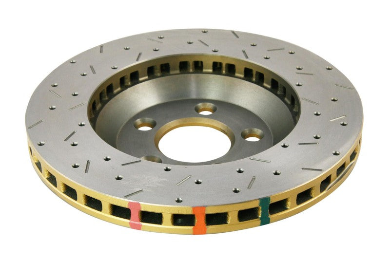 DBA 42113XS 4000 Series XS Front Drilled and Slotted Brake Rotor for Ford Mustang