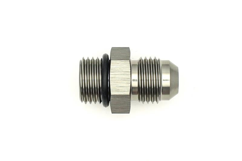 DeatschWerks 6AN ORB Male to 6AN Male Flare Adapter with O-Ring, DWK6-02-0404