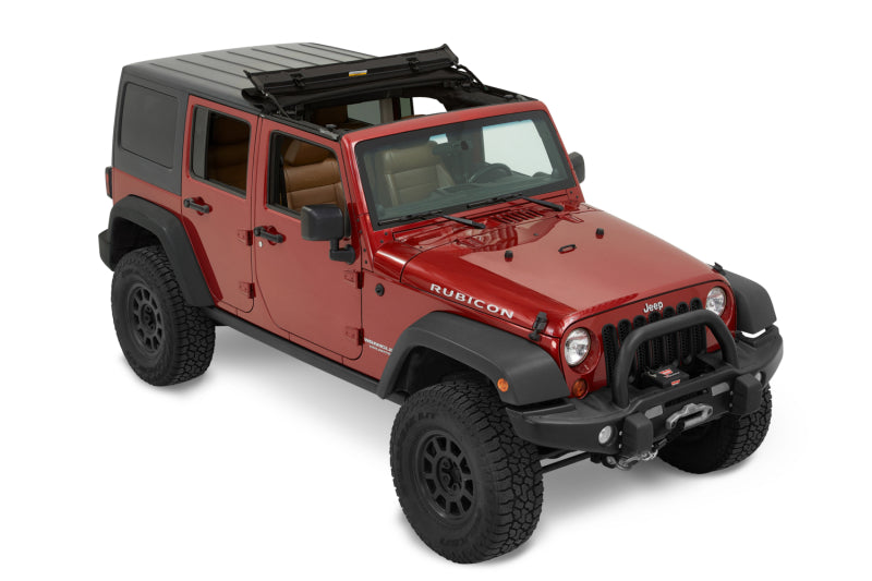 Bestop Sunrider for Jeep Wrangler JK 2007-2018 – Premium Black Twill Hardtop Conversion