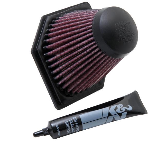 K&N Engineering BM-1205 High-Flow Replacement Air Filter for BMW K1200R, K1200S and K1200GT