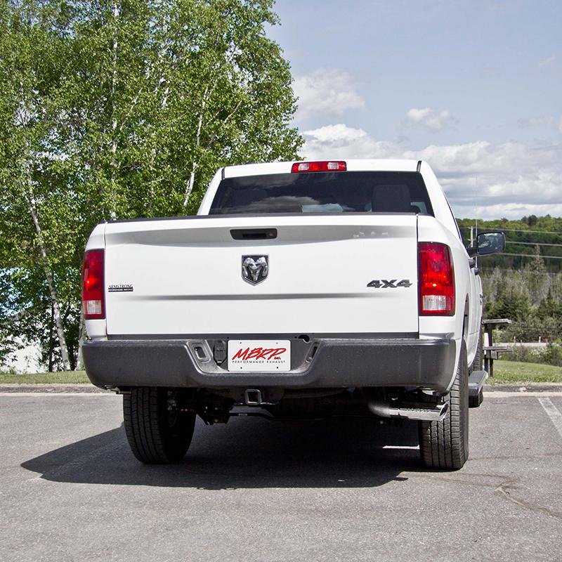MBRP S6169409 Armor Plus 3.5-Inch Filter-Back Exhaust System for 2014-2015 Ram 1500 3.0L EcoDiesel