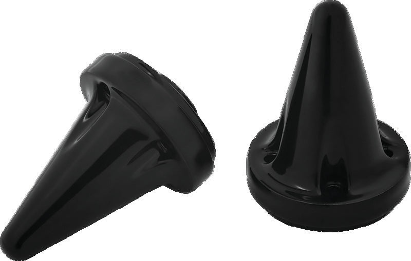 Kuryakyn Stiletto Black Grip End Caps – Part Number 6359