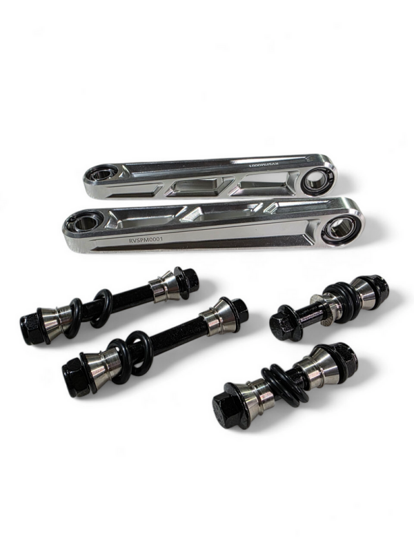 Elektric Offroad 2024+ Can-Am Maverick R Front Sway Bar Links Anodized Clear